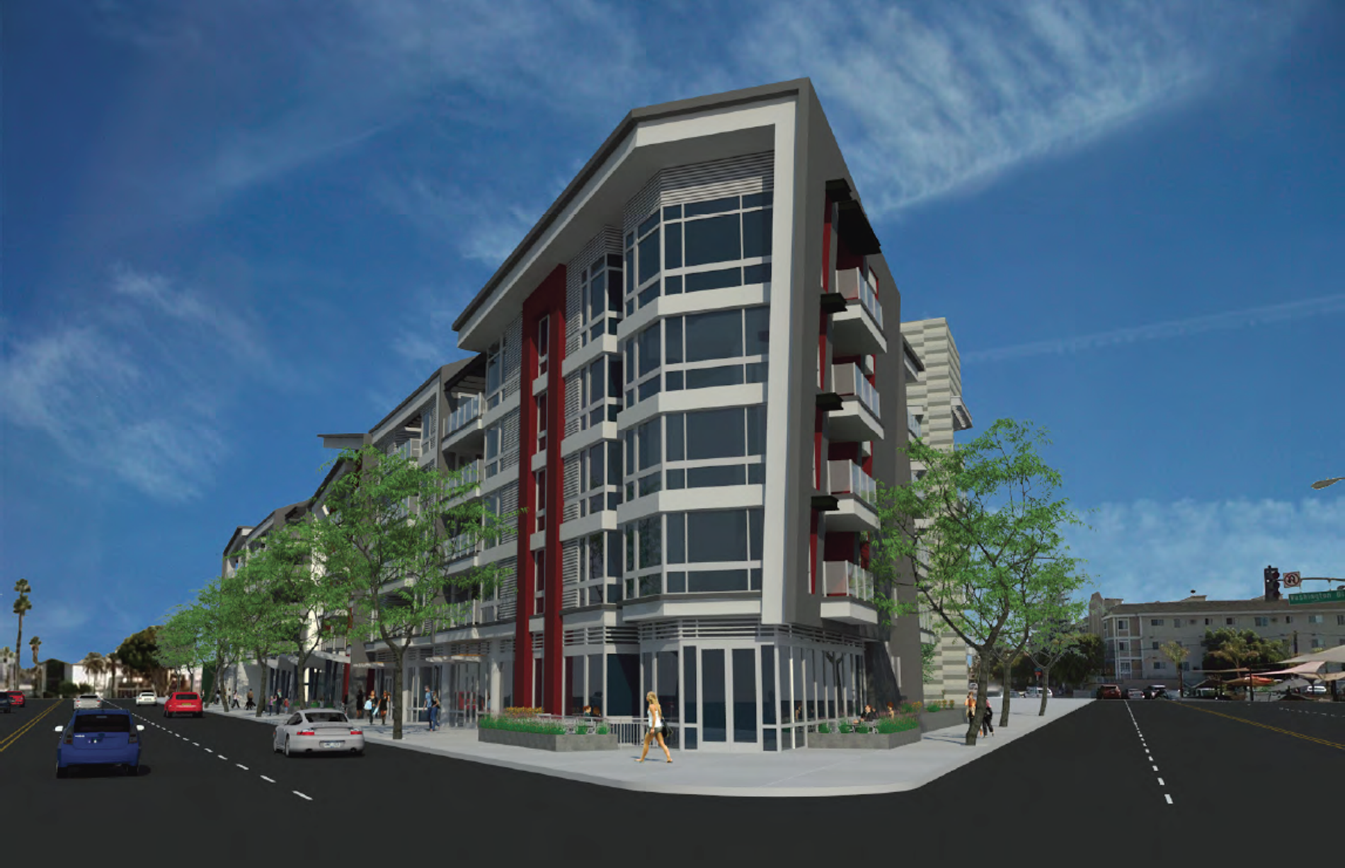 Culver West Updated Rendering site residential commercial